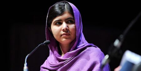 নোবেলজয়ী শান্তিকর্মী মালালা ইউসুফজাই