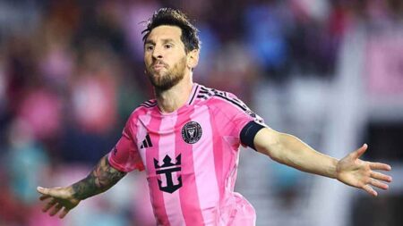 মেসি জোড়া গোল ইন্টার মায়ামি