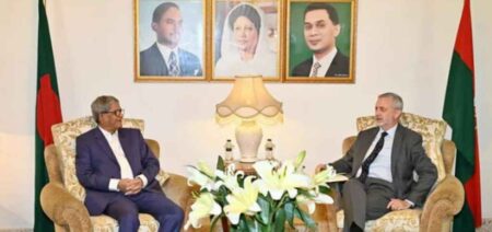 ইইউ রাষ্ট্রদূতের সাক্ষাৎ