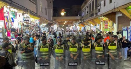 বিক্ষোভে উত্তাল মরক্কো