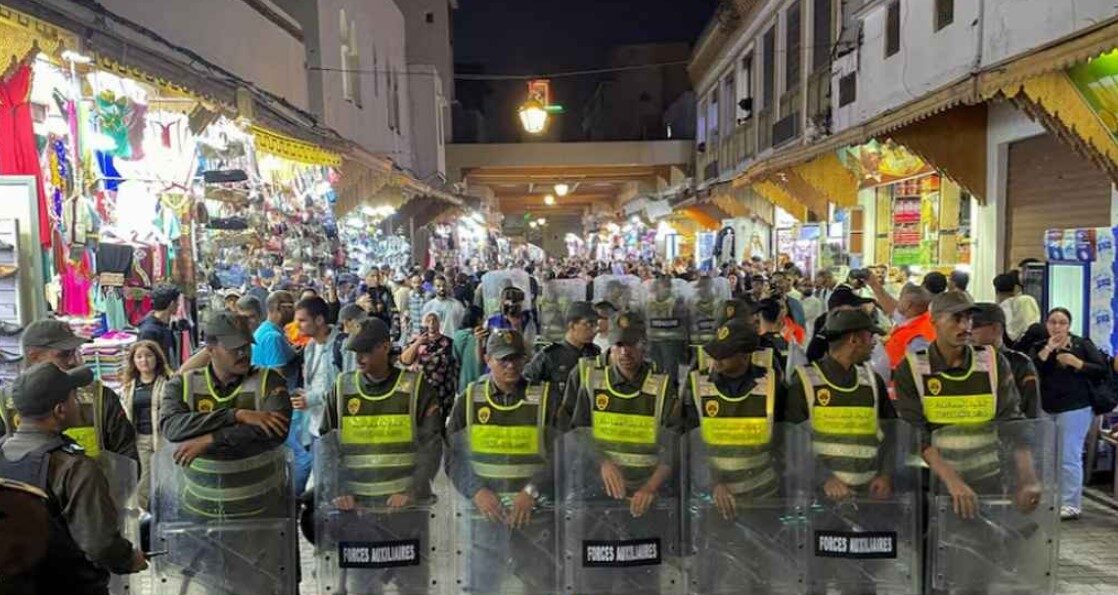 বিক্ষোভে উত্তাল মরক্কো