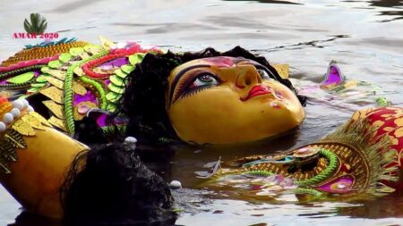 রাজধানীর যেসব ঘাটে হবে প্রতিমা বিসর্জন প্রতিমা বিসর্জন