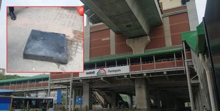 মেট্রোরেলে দুর্ঘটনা