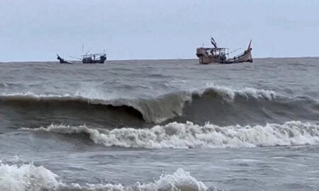 দক্ষিণ বঙ্গোপসাগরে লঘুচাপ সৃষ্টির আভাস সাগরে লঘুচাপ সৃষ্টি
