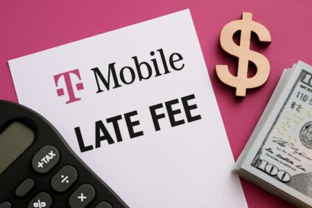 T-Mobile লেট ফি
