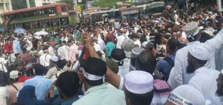 কালো পতাকা মিছিল করবে আন্দোলনরত শিক্ষকরা কালো পতাকা মিছিল