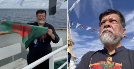 ফ্রিডম ফ্লোটিলা নিয়ে সর্বশেষ যা বললেন শহিদুল আলম শহিদুল আলম