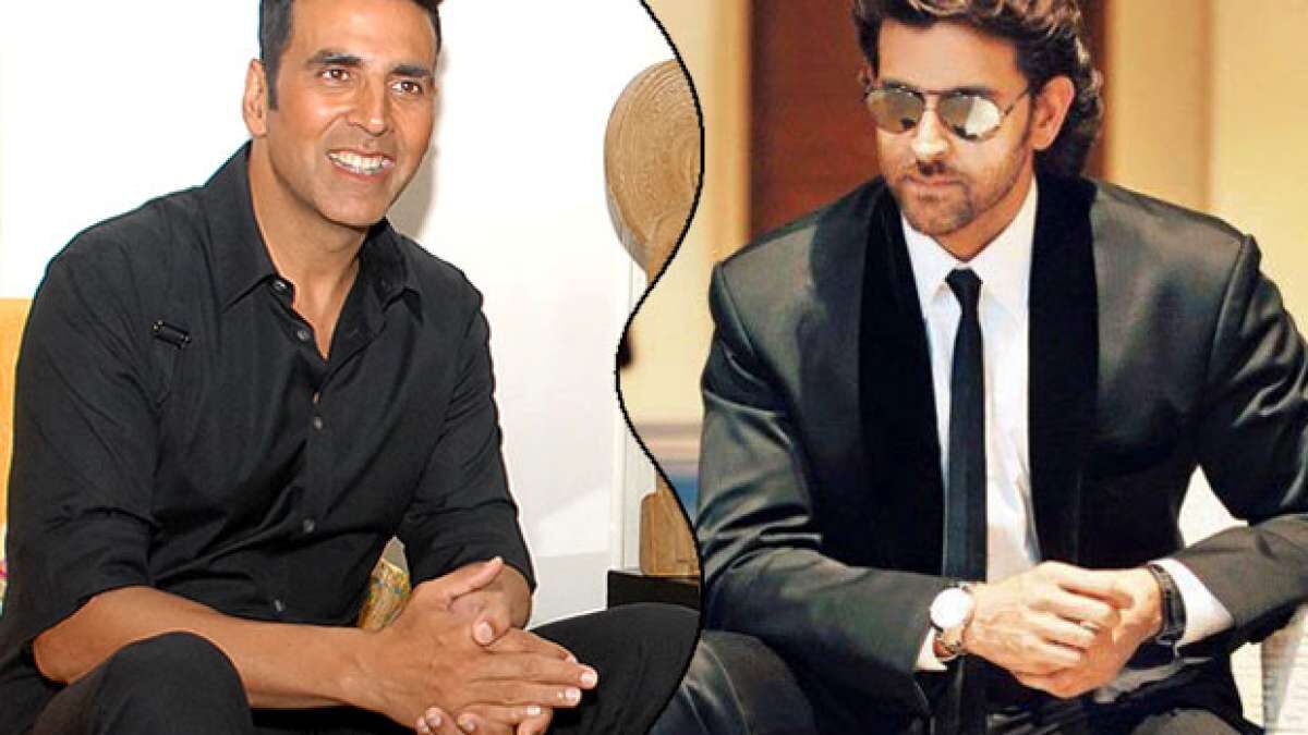 অক্ষয় ও হৃতিক