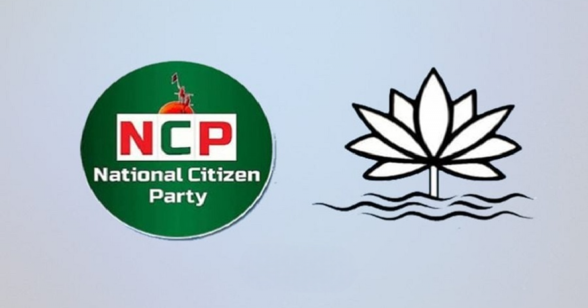 এনসিপির শাপলা প্রতীক