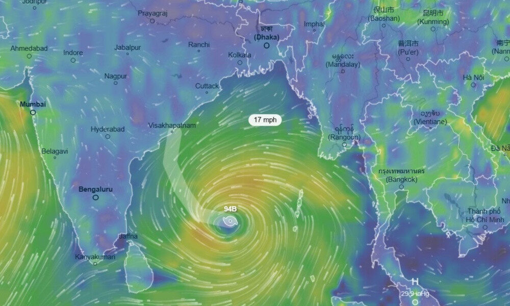 ঘূর্ণিঝড় ‘মোন্থা’ 