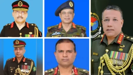 ডিজিএফআইয়ের সাবেক ৫ ডিজির বিরুদ্ধে গ্রেপ্তারি পরোয়ানা গ্রেপ্তারি পরোয়ানা