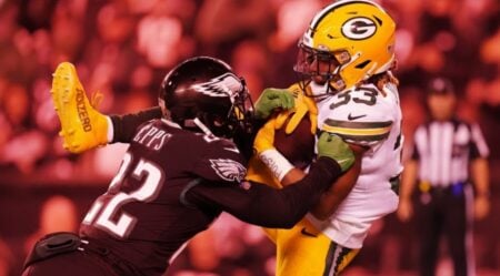 What channel is Eagles-Packers Monday Night Football