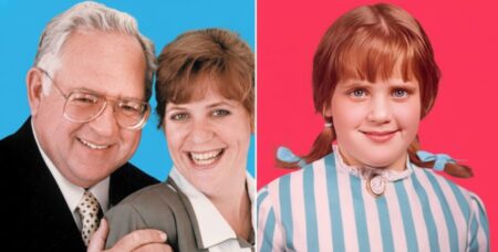 Who Is Wendy Thomas and How She Became Great in America: Her Story Explained Wendy with dad Dave Thomas years later (left) and in the original Wendy's photo (right).