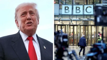 BBC Faces New Allegations Over Edited Trump Speech in News night Program BBC Trump speech edit scandal
