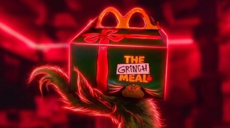 what is the specialty of McDonald’s Grinch meal