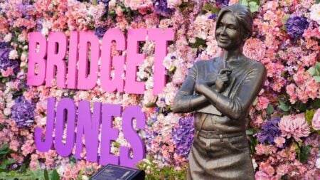 Bridget Jones statue