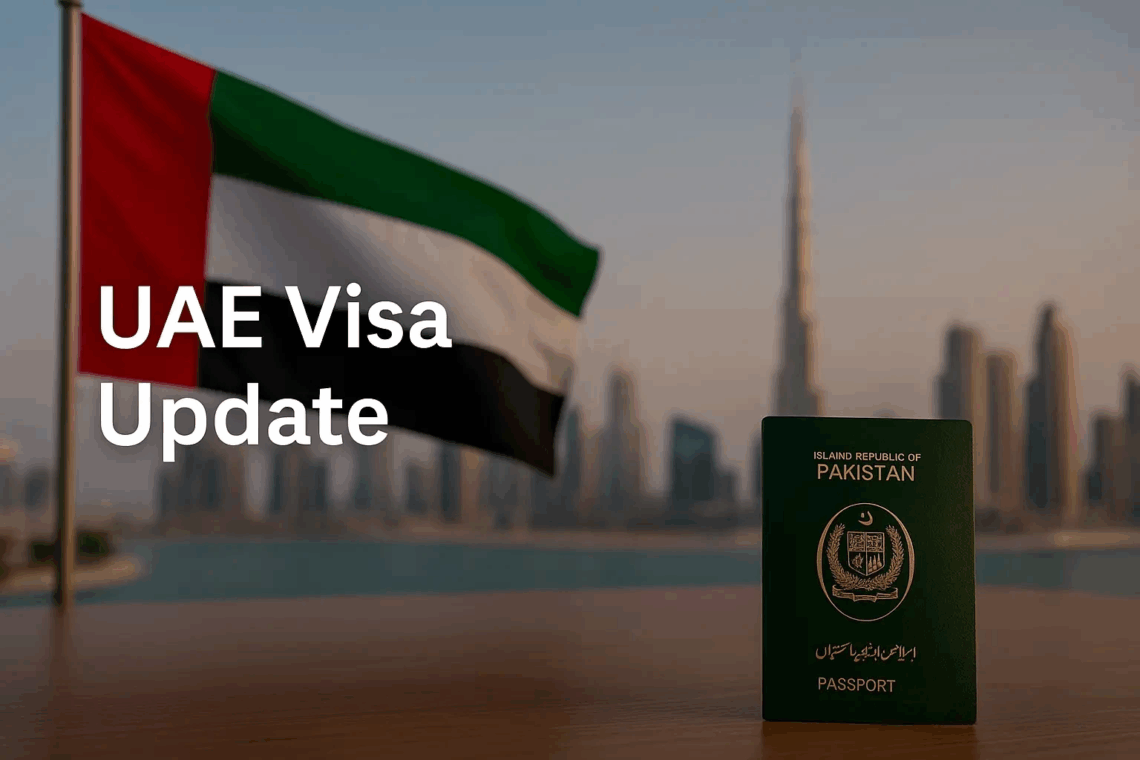UAE Visa Suspension for Pakistan Citizens Linked to Security and Document Fraud Concerns