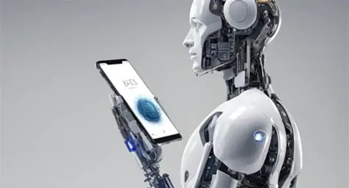 AI smartphone interface and voice assistant