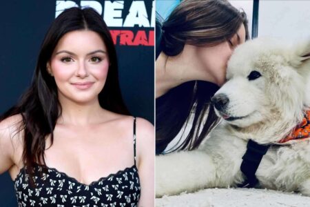 Ariel Winter Mourns Beloved Dog Casper After 11 Years Ariel Winter dog Casper