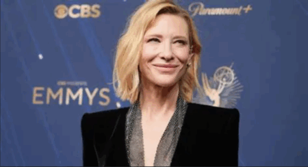 Cate Blanchett Stuns in Purple Feather Gown at German Bambi Awards Cate Blanchett Bambi Awards