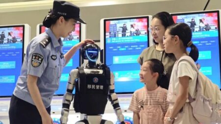 How Walker S2 Autonomous Robots Are Securing Chinas Borders Walker S2 robots