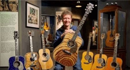 Chris Martin guitar origin