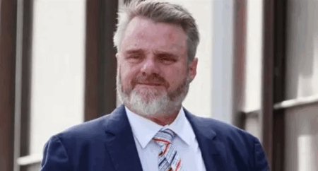 Damien Richardson Nazi salute