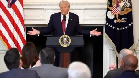 Donald Trump's push to rally his allies comes ahead of the 2026 midterm elections.(REUTERS)