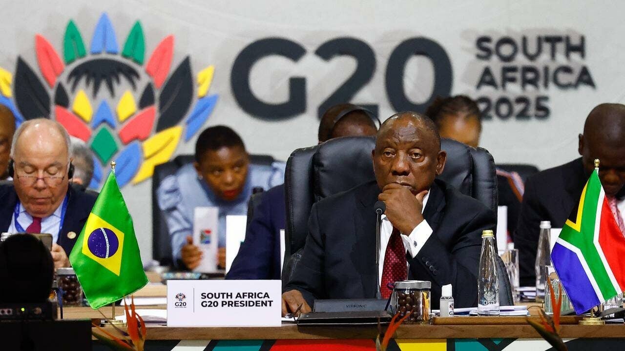 South Africa Rebuffs US Over G20 Presidency Handover in Diplomatic Snub