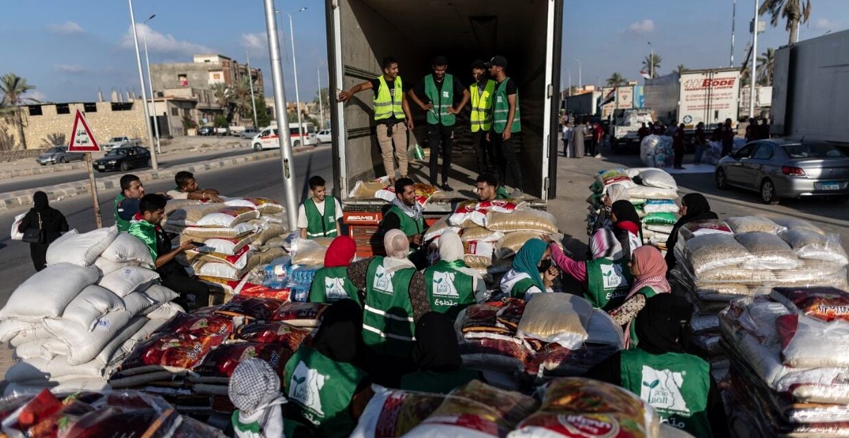 Gaza aid delivery