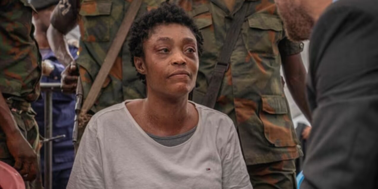 German woman DR Congo bank robbery