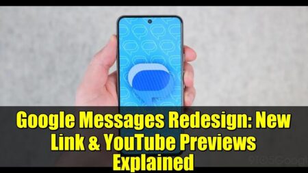 Google Messages Redesigns YouTube Previews for Cleaner Look Google Messages Redesigns YouTube Previews for Cleaner Look