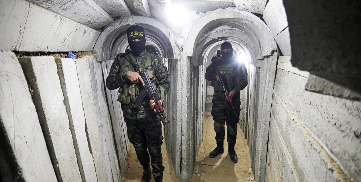 Hamas fighters trapped