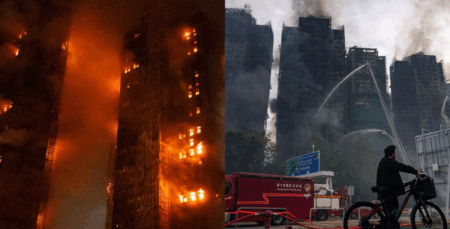 Hong Kong apartment fire