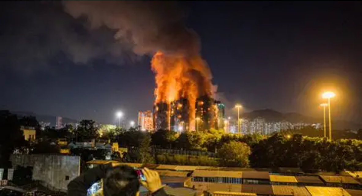 Hong Kong High-Rise Fire Tragedy Linked to Faulty Alarm Systems