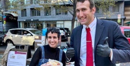 IRS lawyer hot dog stand