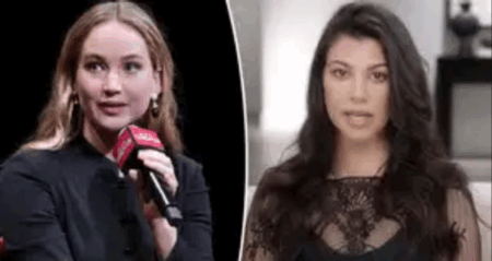 Jennifer Lawrence Kourtney Kardashian