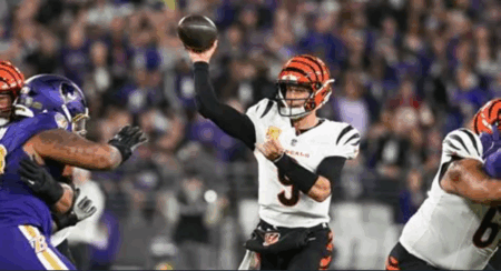 Joe Burrow Bengals Ravens