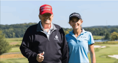 Kai Trump LPGA debut