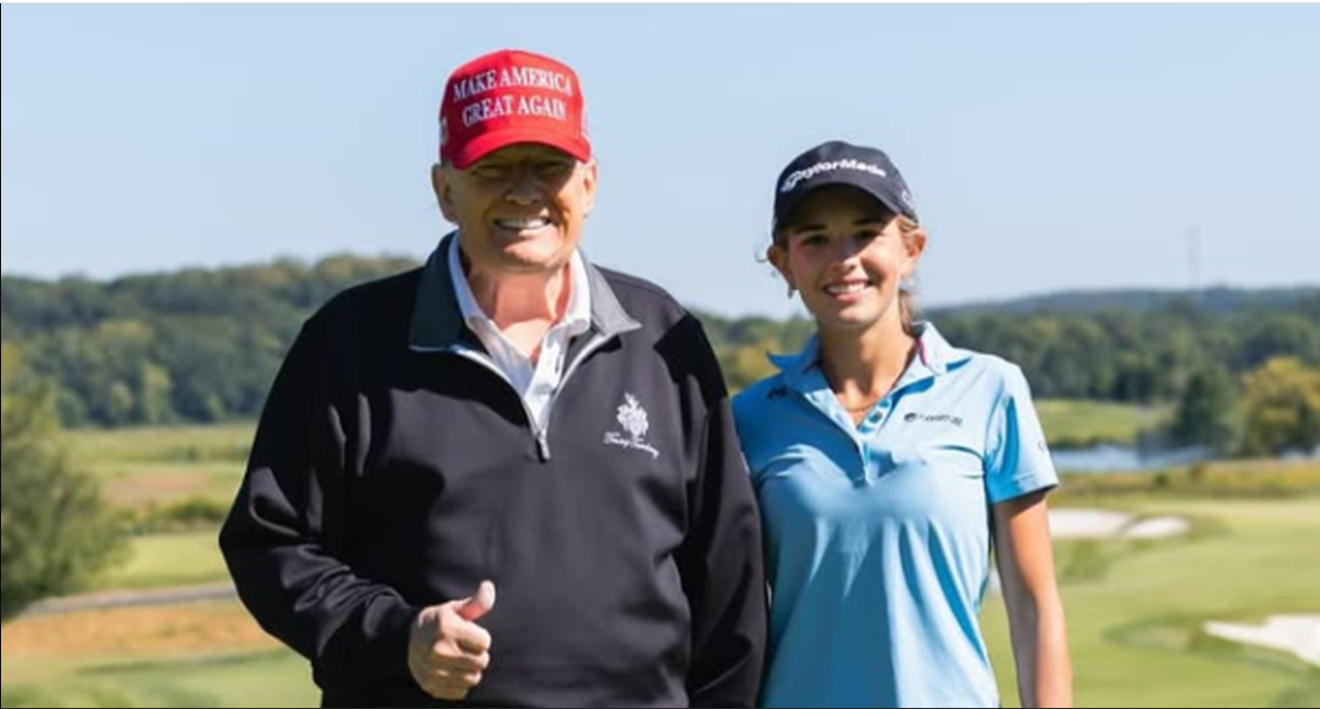 Kai Trump LPGA debut