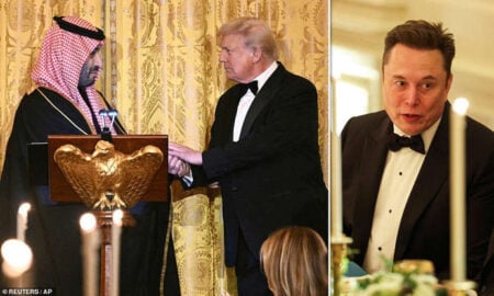 Lip Reader Claims Elon Musk Asked if Saudi Prince Was a Terrorist at Trump Banquet Lip Reader Claims Elon Musk Asked if Saudi Prince Was a Terrorist at Trump Banquet