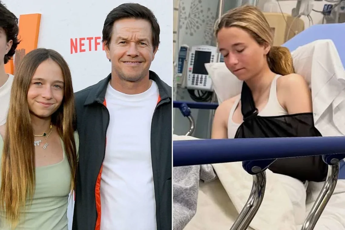 Mark Wahlberg daughter injury
