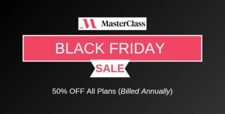MasterClass Black Friday Deal