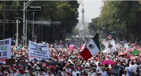 Mexico Gen Z protest