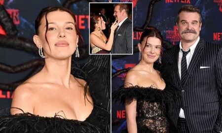 Millie Bobby Brown Denies David Harbour Bullying Claims, Praises Co-Star