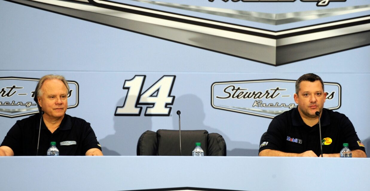 NASCAR Tony Stewart Rivalry Exposed in Leaked Management Texts NASCAR