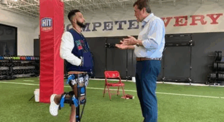 Nelson Thomas Leg Amputation Recovery Inspires with 5K Finish Nelson Thomas leg amputation recovery