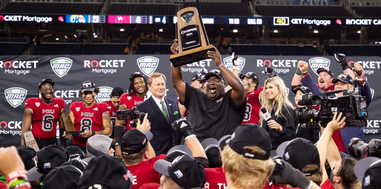Northern Illinois Bids Farewell to MAC in Season Finale Against Kent State Northern Illinois MAC farewell