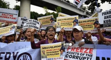 Philippines corruption protest