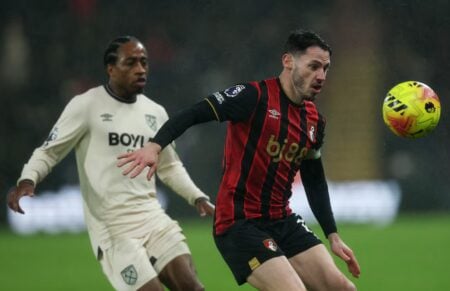 West Ham Bournemouth draw